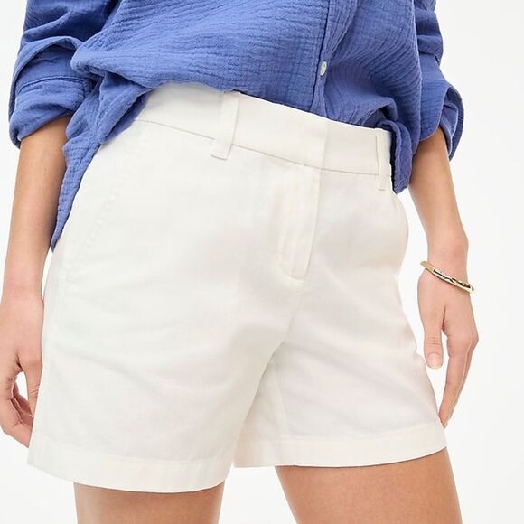 J.Crew 5" classic chino short size 14 white NWT‎ in packaging - Picture 2 of 8